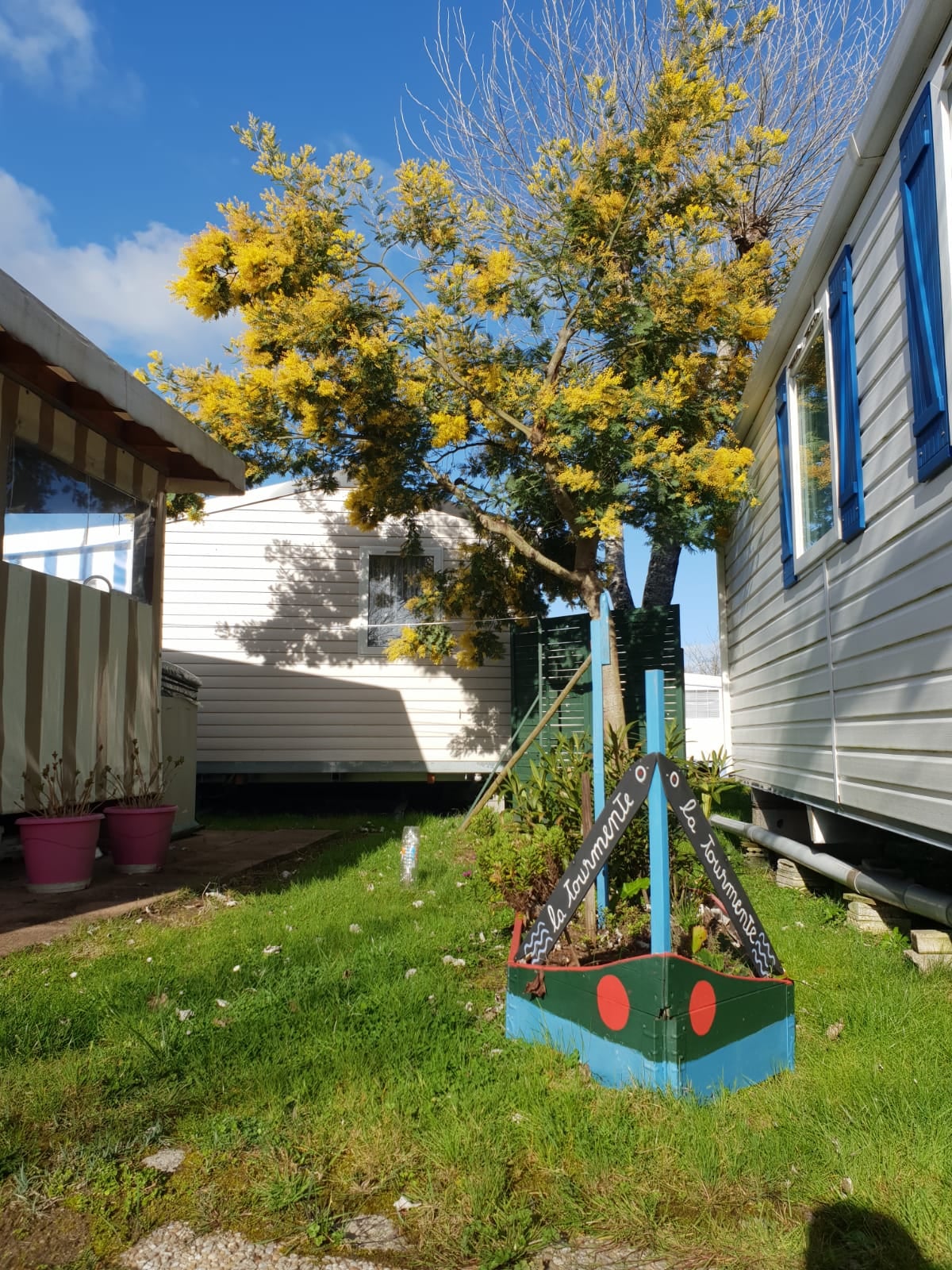 mobile home petit jardin fief melin