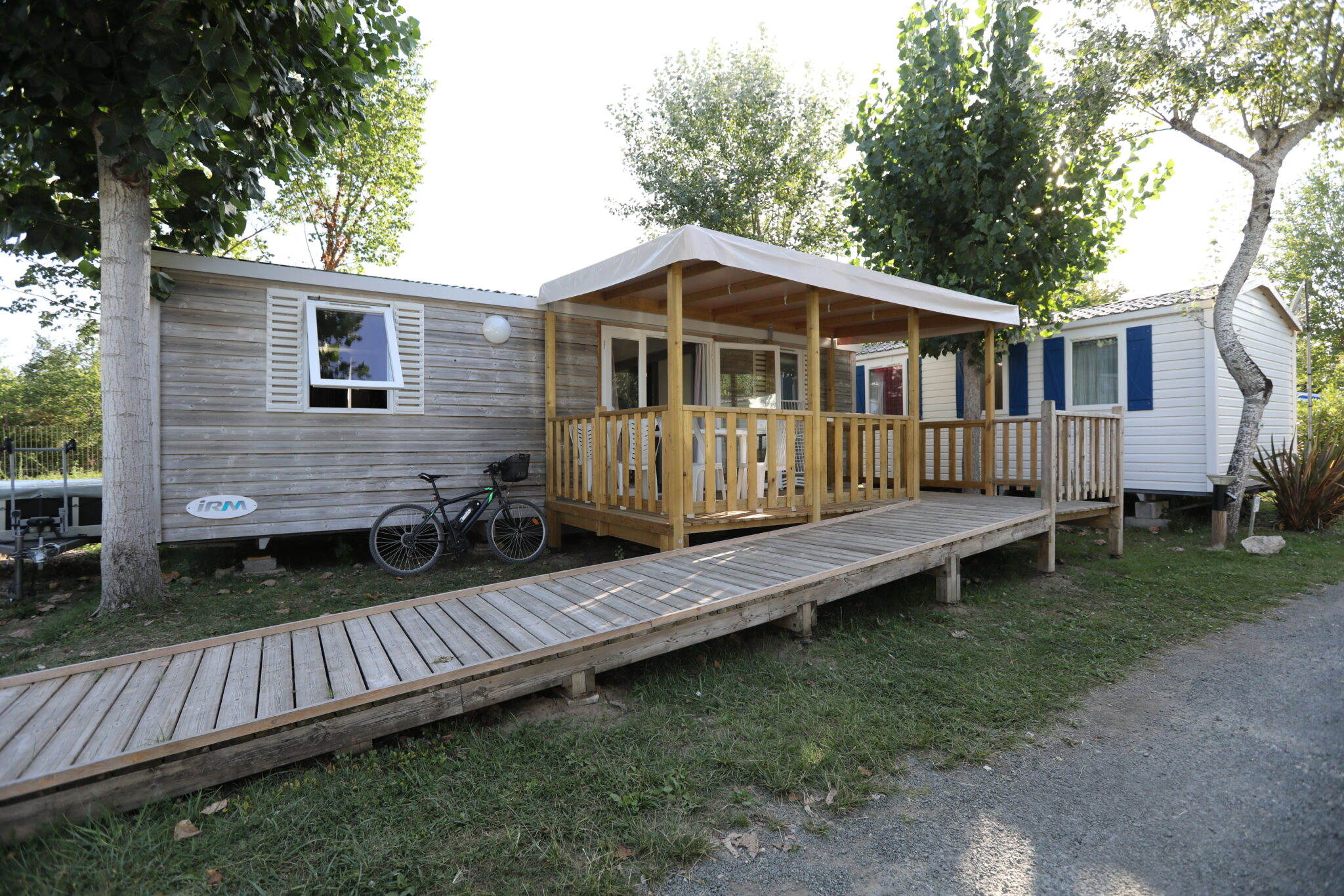 Mobil-home pour personnes à mobilité réduite