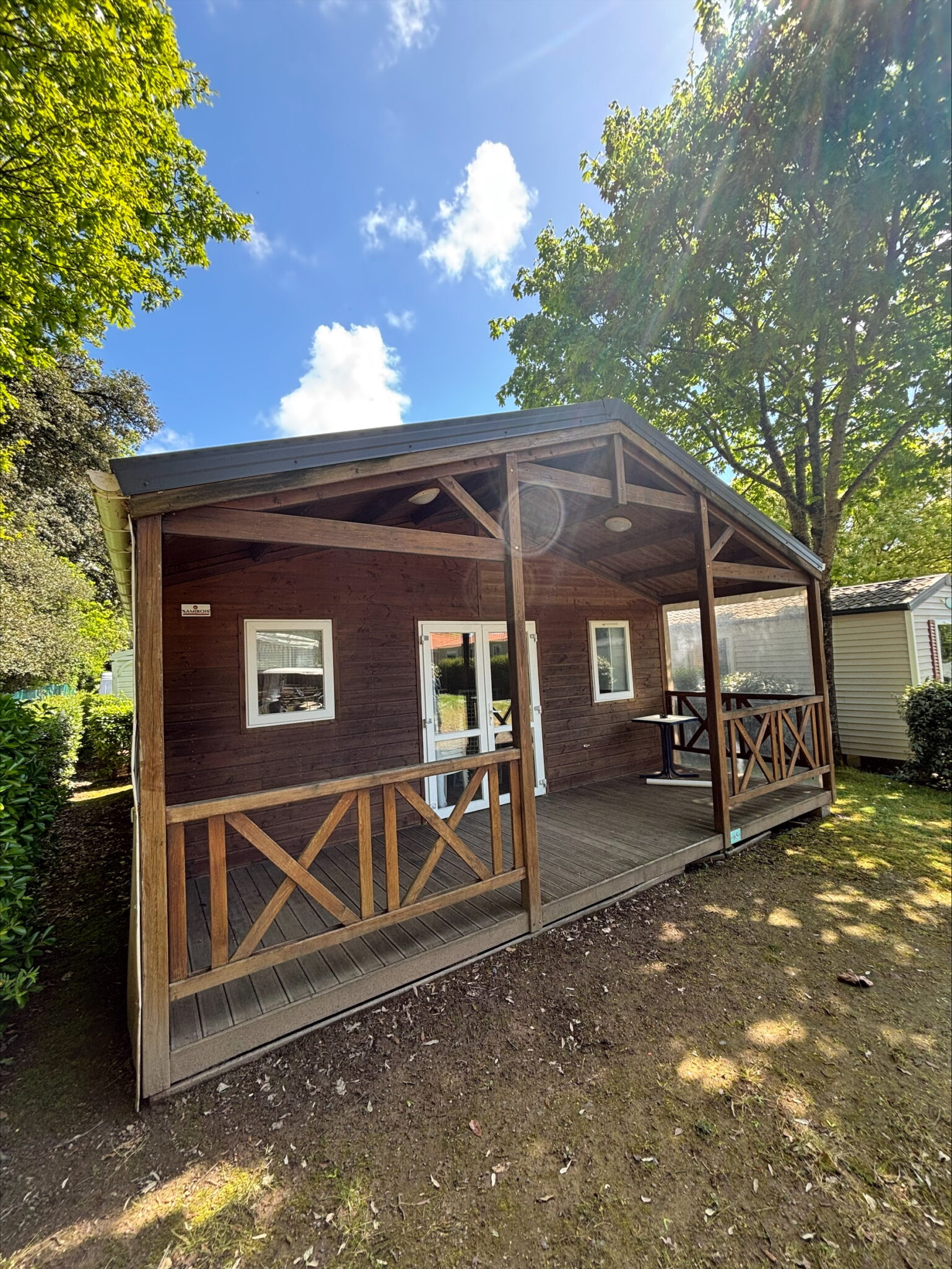 chalet au made in camp le roc en vendée