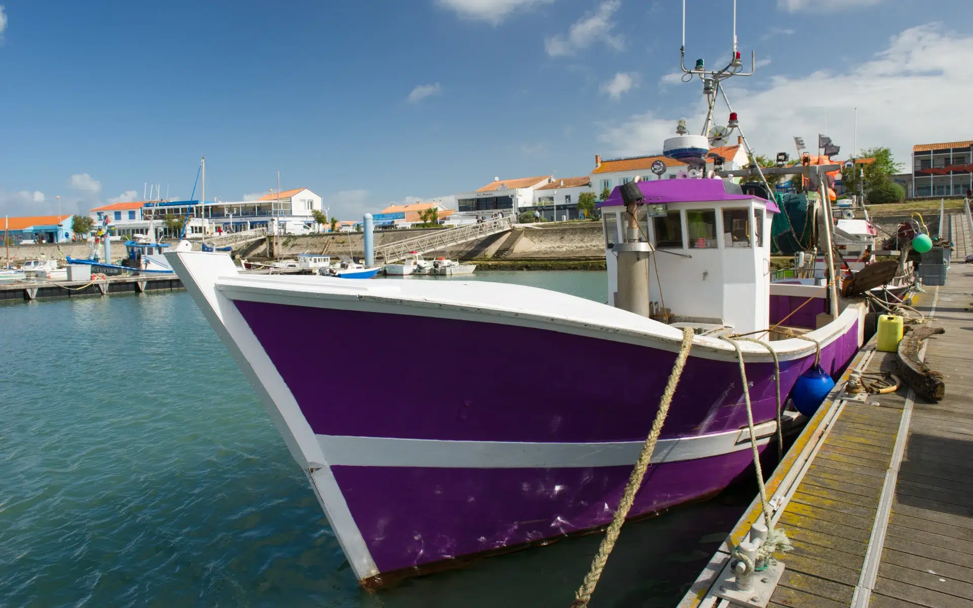 balade en barque port de salines ile d oleron